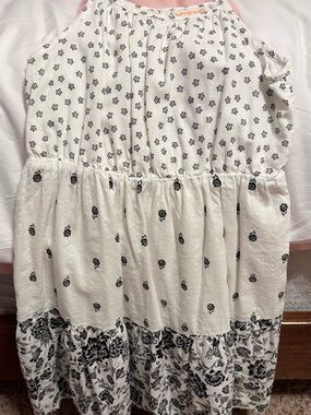 Black and cream sundress